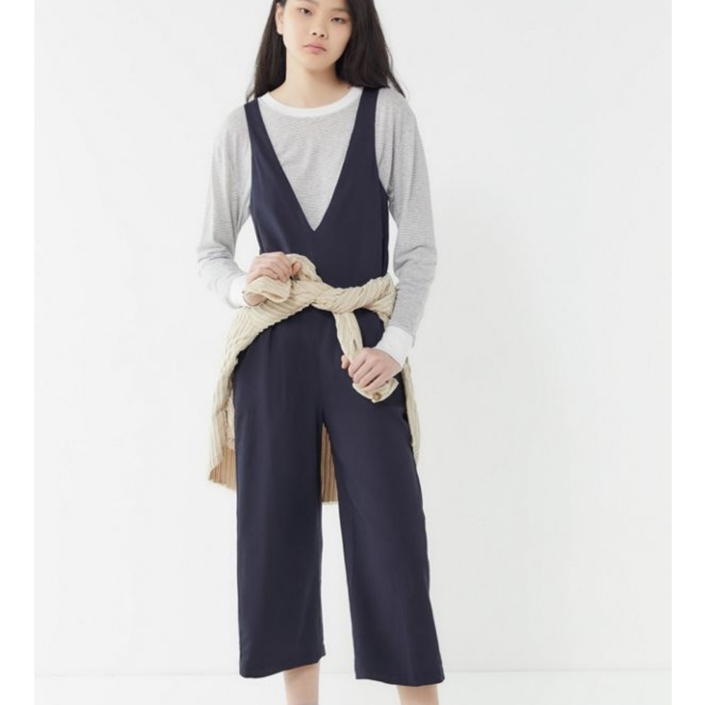 Urban Outfitters Plunge Stretch Jumpsuit